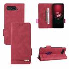 For Asus ROG Phone 5 Magnetic Clasp Leather Phone Case(Red) - 1