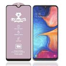 For Galaxy A20e 9H HD Large Arc High Alumina Full Screen Tempered Glass Film - 1