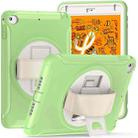 360 Degree Rotation PC + TPU Tablet Case For iPad mini 5 / 4(Matcha Green) - 1