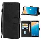 For Tecno Camon CM Leather Phone Case(Black) - 1