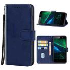 For Tecno Camon CX Air Leather Phone Case(Blue) - 1