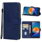 For Tecno Camon X Pro Leather Phone Case(Blue) - 1