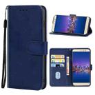 For Tecno L9 Plus Leather Phone Case(Blue) - 1