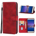 For Tecno L9 Plus Leather Phone Case(Red) - 1