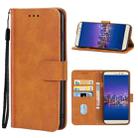 For Tecno L9 Plus Leather Phone Case(Brown) - 1