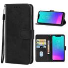 For Tecno Pouvoir 3 Leather Phone Case(Black) - 1