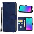 For Tecno Pouvoir 3 Leather Phone Case(Blue) - 1