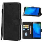 For Tecno Pouvoir 3 Air Leather Phone Case(Black) - 1