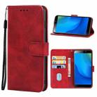 For Tecno Pouvoir 3 Air Leather Phone Case(Red) - 1