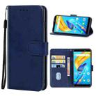 For Tecno Spark 2 Leather Phone Case(Blue) - 1