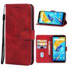 For Tecno Spark 2 Leather Phone Case(Red) - 1