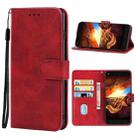 For Tecno Spark Plus / K9 Leather Phone Case(Red) - 1