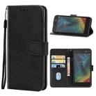 For Tecno WX3 Pro Leather Phone Case(Black) - 1