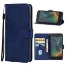 For Tecno WX3 Pro Leather Phone Case(Blue) - 1