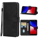 For Tecno P32 Leather Phone Case(Black) - 1