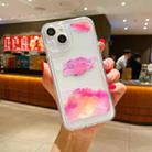 Transparent TPU Shockproof Phone Case For iPhone 13 Pro(Colorful Clouds) - 1