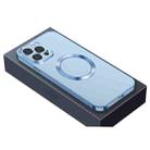 For iPhone 11 Pro Max Nebula Series MagSafe Magnetic Phone Case (Sierra Blue) - 1