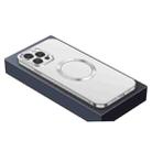 For iPhone 12 Nebula Series MagSafe Magnetic Phone Case(Silver) - 1