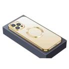 For iPhone 12 Nebula Series MagSafe Magnetic Phone Case(Gold) - 1