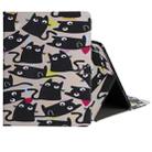 for iPad Pro 12.9 (2018) Colored Drawing Pattern Horizontal Flip PU Leather Case with Holder & Card Slots & Wallet (Little Cat) - 1