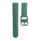 Silicone Watch Band, Size: S 110mm For Apple Watch Series 8&7 41mm / SE 2&6&SE&5&4 40mm / 3&2&1 38mm(Pine Needle Green) - 1