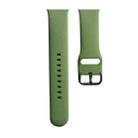 Silicone Watch Band, Size: L 132mm For Apple Watch Series 8&7 41mm / SE 2&6&SE&5&4 40mm / 3&2&1 38mm(Mint Green) - 1