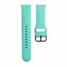 Silicone Watch Band, Size: L 132mm For Apple Watch Series 8&7 41mm / SE 2&6&SE&5&4 40mm / 3&2&1 38mm(Teal) - 1