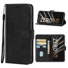 Leather Phone Case For Infinix Zero 5G(Black) - 1