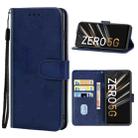 Leather Phone Case For Infinix Zero 5G(Blue) - 1