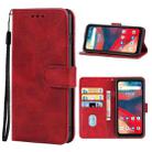 Leather Phone Case For UMIDIGI BISON GT2 / GT2 5G / GT2 Pro / GT2 Pro 5G(Red) - 1