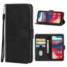 Leather Phone Case For UMIDIGI BISON GT2 Pro(Black) - 1