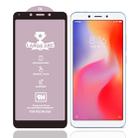 For Xiaomi Redmi 6A 9H HD Large Arc High Alumina Full Screen Tempered Glass Film - 1