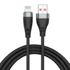 ADC-008 13W 2.6A USB to 8 Pin Fast Charge Data Cable, Cable Length:1m(Black Grey) - 1