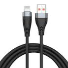 ADC-008 13W 2.6A USB to 8 Pin Fast Charge Data Cable, Cable Length:2m(Black Grey) - 1