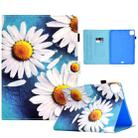 For iPad Pro 11 2022 / 2021 / 2020 Sewing Pen Slot Leather Tablet Case(Sunflower) - 1