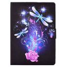 Electric Pressed TPU Leather Tablet Case For iPad 9.7 2018 / 2017(Butterfly) - 2