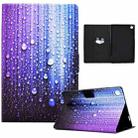 For Samsung Galaxy Tab A7 Lite Electric Pressed TPU Leather Tablet Case(Water Droplets) - 1