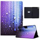 For Samsung Galaxy Tab A 8.0 2019 Electric Pressed TPU Leather Tablet Case(Water Droplets) - 1
