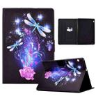 For Huawei MediaPad T5 Electric Pressed TPU Leather Tablet Case(Butterfly) - 1