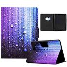 For Amazon Kindle Paperwhite 5 Electric Pressed TPU Leather Tablet Case(Water Droplets) - 1