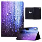 For Lenovo Tab M10 HD 2ND X306X Electric Pressed TPU Leather Tablet Case(Water Droplets) - 1