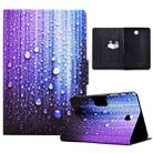 For Samsung Galaxy Tab A 8.0 2015 Electric Pressed TPU Leather Tablet Case(Water Droplets) - 1