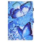 For Samsung Galaxy Tab A 10.1 2019 T510 Sewing Pen Slot Leather Tablet Case(Butterflies) - 2