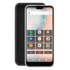 TPU Phone Case For Kyocera Gratina / KYV48 / Android One S6(Black) - 1