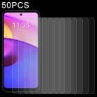 50 PCS 0.26mm 9H 2.5D Tempered Glass Film For Lenovo K14 Plus - 1