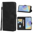 Leather Phone Case For BLU G71+(Black) - 1