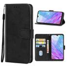 Leather Phone Case For ZTE Blade 20 Smart(Black) - 1