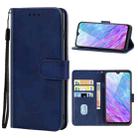 Leather Phone Case For ZTE Blade 20 Smart(Blue) - 1