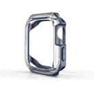 Transparent Two-color Armor Case For Apple Watch Series 6 & SE & 5 & 4 44mm(Midnight Blue) - 1