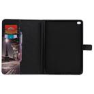 For iPad 5 & 6 Colored Drawing Pattern Horizontal Flip PU Leather Case with Holder & Card Slots & Wallet & Sleep / Wake-up Function(Cityscape) - 4